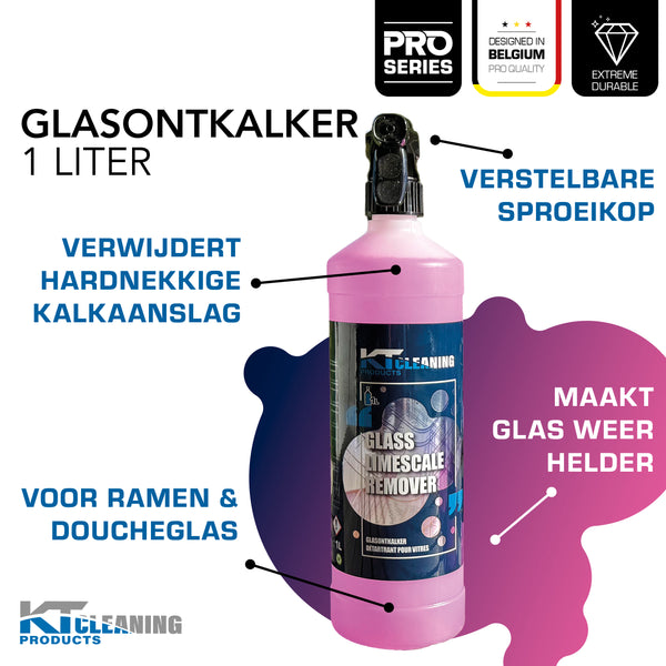 Glazenwasserszeep + Glas Ontkalker | Voordeelset KT