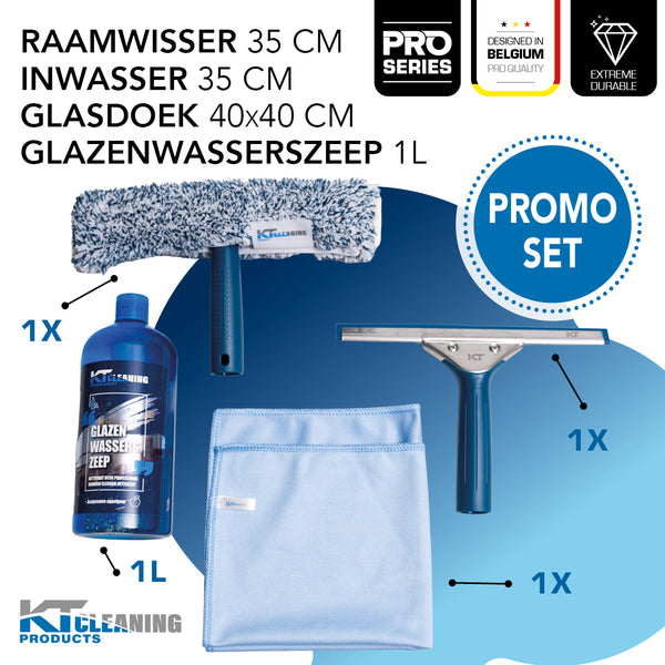 Ramenwasser set met zeep 35 cm | KT Cleaning Products